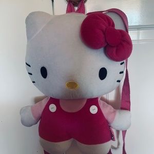 Hello Kitty Plush Backpack
